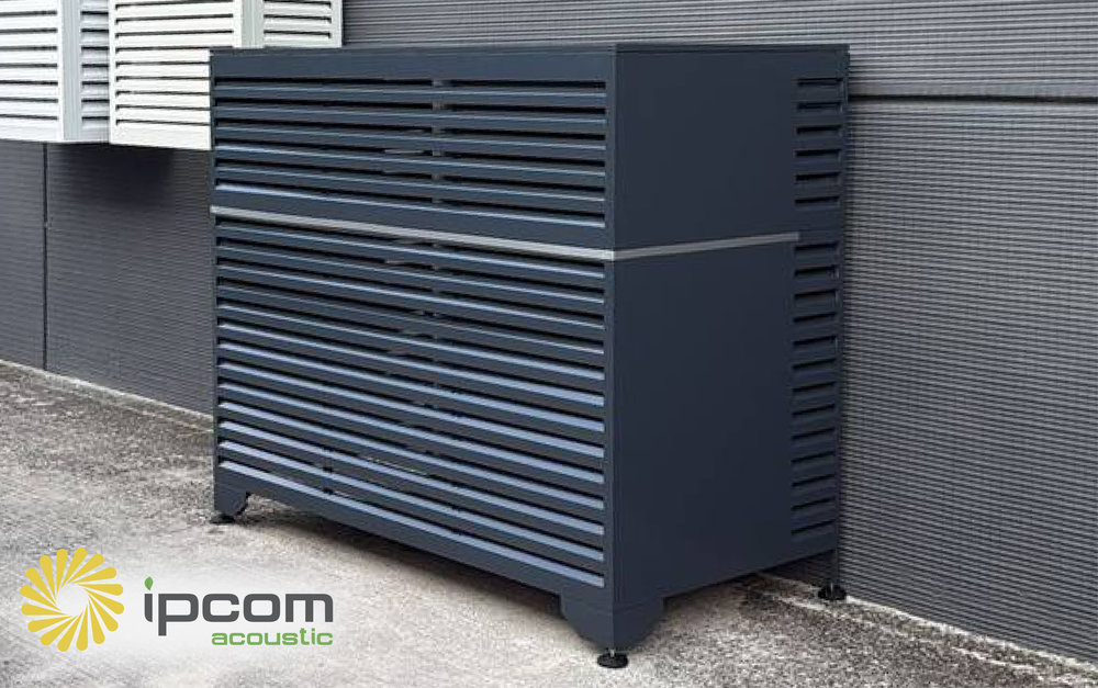Acoustic Enclosure and Decorative Heat Pump Cover – Italy